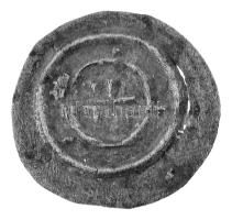 1131-1141. Denár Ag "II. Béla" (0,31g) T:AU patina Hungary 1131-1141. Denar Ag "Bela II" (0,31g) C:AU patina Huszár: 102., Unger I.: 53.