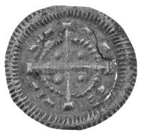 1131-1141. Denár Ag "II. Béla" (0,31g) T:AU patina Hungary 1131-1141. Denar Ag "Bela ...