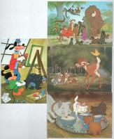 Kb. 37 db MODERN Walt Disney postatiszta képeslap / 37 modern Walt Disney motive postcards