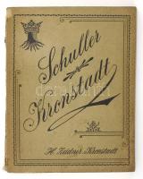 Schuller, Josef: Kronstadt. Neuer illustrirter Führer durch die Stadt und deren Umgebung. Kronstadt, 1898, Verlag von Heinrich Zeidner. Kiadói papírkötés, gerinc sérült, kopottas állapotban.