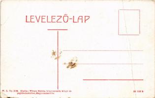 Nagyszentmiklós, Sannicolau Mare; Kálmán utca, templom. Wiener Náthán kiadása. W.L. Bp. 2109. / stre...