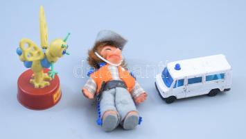 3 db trakik árú játék