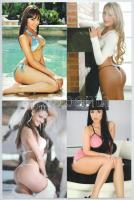 Kb. 20 db MODERN erotikus képeslap, "Sexy Womens" sorozat / 20 modern erotic postcards