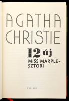 Agatha Christie: 12 új Miss Marple-sztori. Bp., 2022, Helikon. Kiadói kartonált papírkötés, kiadói p...