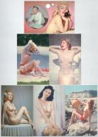 Kb. 88 db MODERN erotikus képeslap, "Pin up" sorozat / 88 modern erotic postcards