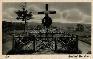 Eger Gárdonyi Géza sírja