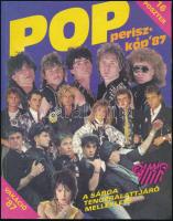 1987 Pop periszkóp '87. Szerk.: Czippán György. Fekete-fehér és színes fotókkal illusztrálva. Kiadói papírkötés, 208 p.