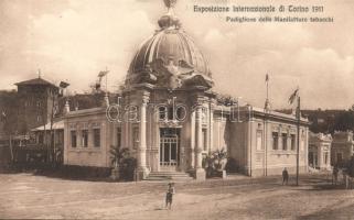 Torino, Turin; Esposizione Internazionale di Torino 1911, Padiglione delle Manifatture tabacchi / International Exhibition, Tobacco Factory Pavilion