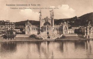 Turin 1911 International Exhibition pavilion of Argentina by the River Po
