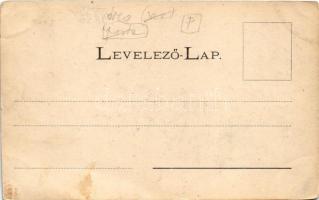 Lugos, Lugoj; Fő tér, Deutsch Izidor és Fia üzlete, Posta / Hauptgasse, Postgebäude / main street, s...