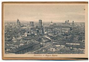 Reggio Emilia, ricordo. Editore Luigi Bonvicini / leporello booklet with 11 Italian Reggio Emilia to...