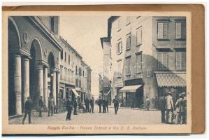 Reggio Emilia, ricordo. Editore Luigi Bonvicini / leporello booklet with 11 Italian Reggio Emilia to...