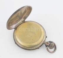 Ezüst (Ag) zsebóra jelzett, javításra szorul 48 mm