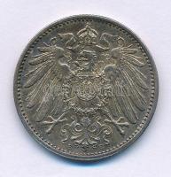 Német Birodalom 1914E 1M Ag T:AU-XF, patina
German Empire 1914E 1 Mark Ag C:AU-XF, patina
Krause K...