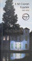 E[mile] M[ichel] Cioran: Füzetek 1957-1972. Ford.: Réz Pál. Mérleg. Bp., 1999, Európa, 226+4 p. Kiadói papírkötés.