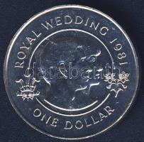 Bermuda-szigetek 1981. 1$ "Charles és Diana" T:2
