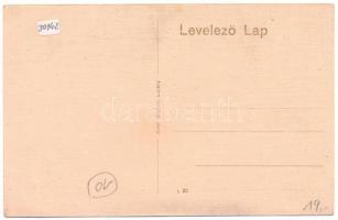 Lupény, Lupeni; a kőszén napi fejtése, bánya. Adler fényirda kiadása / coal mine (EK)