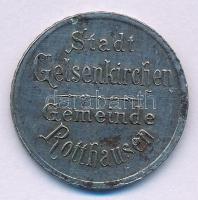 Németország / Weimari Köztársaság / Gelsenkirchen - Rotthausen 1919. 50pf Fe szükségpénz T:VF, patin...