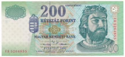 2001. 200Ft "FB 5264855" T:AU