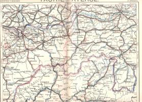 Tauril-atlasz. Az Osztrák-Magyar Monarchia automobil-térképe. Mérték: 1:600,000. 1. kötet [Unicus, t...