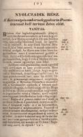 Szikszay György: Keresztyéni tanítások és imádságok a' keresztyén embernek külömb-külömbféle ál...