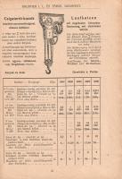 [Képes árjegyzék] A Brunner I. L. és Társa Technikai és Elektrotechnikai Nagykereskedés képes árjegy...