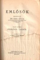 Brehm, Alfred:
Az állatok világa. (Füzetes kiadás, I-LX. füzet.)
Budapest, [1929-1931]. Christense...