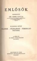 Brehm, Alfred:
Az állatok világa. (Füzetes kiadás, I-LX. füzet.)
Budapest, [1929-1931]. Christense...