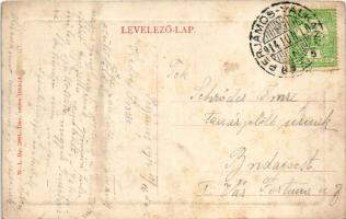 1914 Perjámos, Periam; Tündér sziget. W. L. Bp. 2091. / Feen Insel / fairy island + "PERJÁMOS -...