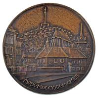 Tóth Sándor (1933-) 1985. "425 éves a Földes Ferenc Gimnázium, Miskolc 1985" kétoldalas br...