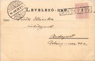 1898 (Vorläufer) Siófok, szállodák (fl)