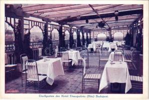 Budapest V. Hotel Duna palota (Ritz), tetőterasz