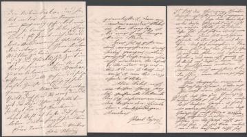 cca 1879-1881 Erdélyi és bánáti Blau család levelei (Ruszkberg/Ruszkabánya, Josefstadt/Temesvár), 3 ...