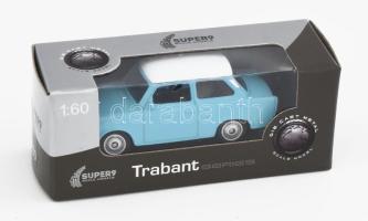 Super 9 Scale Model Trabant 601, autómodel,1:60 (matchbox méret), eredeti dobozában, doboz: 4x4x10 cm