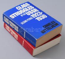 Charles Bettelheim: Class Struggles in the USSR. I.: First Period: 1917-1923. II.: Second Period: 1923-1930. Translated by Brian Pearce. New York - London,1978,Monthly Review Press. Angol nyelven. Kiadói papírkötés, kopott borítóval.