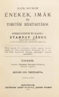 Stampay János: Kath. egyházi énekek, imák és temetési szertartások. Rendkívül díszes, rézveretes, bá...
