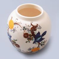 Sadler angol fajansz váza. Matricás, jelzett, egy halvány hajszálrepedéssel a száján 12 cm