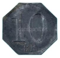 Német Birodalom / Wasseralfingen 1917. 10pf Zn szükségpénz T:VF German Empire / Wasseralfingen 1917. 10 Pfennigs Zn necessity money (notgeld) C:VF