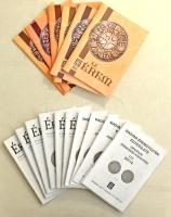 2008-2011. Az Érem c. folyóirat 6db lapszáma + MÉE Országos Éremcsere-Közvetítés 11db lapszáma használt, szép állapotban