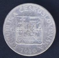 Csehszlovákia 1930. 10K Ag T:3-