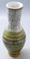 Gorka Lívia (1925-2011): Padlóváza. Kézzel korongozott samottos kerámia, alján javított, egy két apró mázhibákval. 37 cm