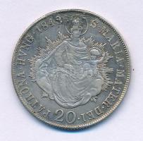 1848B 20kr Ag "V. Ferdinánd" T:VF, patina, fülnyöm Hungary 1848B 20 Kreuzer Ag "Ferdinand V" C:VF, patina, earmark Huszár: 2081., Unger III.: 1419.