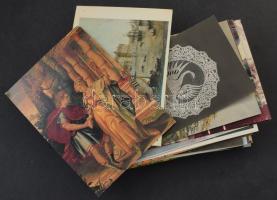 Kb. 100 db MODERN művészeti motívum képeslap / Cca. 100 modern art motive postcards