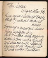 ,,Anna" feliratú napló/füzet, benne számos kézzel írt bejegyzéssel: külföldi szerzőktől származ...