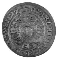 Német Államok / Szilézia 1702. 1kr Ag "I. Lipót" (0,78g) T:XF
German States / Silesia 170...