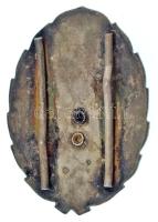 DN "Zrínyi Miklós Katonai Akadémia - Hadműveleti Akadémiai jelvény" zománcozott fém sapkaj...