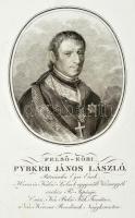 Pyrker János László: A' szent hajdan' gyöngyei. Felső-Eőri - - - patriárcha egri érsek után Kazinczy Ferencz. Budán, 1830., 'A Pesti Magy. Kir. Egyetem, 1 (címképmetszet, felső-eöri Pyrker János László rézmetszetű portréja) t. +LVIII+4+262 p. Első kiadás. Korabeli papírkötés, a gerincen címkével, a borítón szakadással, egy-két helyen kisebb lapszéli hiánnyal.  A kötetünkben Kazinczy Ferenc tolmácsolásában helyet kapó mű szerzője felsőőri Pyrker János László [németül: Johann Ladislaus Pyrker von Felsö-Eör] (1772-1847) ciszterci szerzetes, apát, szepesi püspök, dalmát prímás, velencei pátriárka, 20 éven át az Egri főegyházmegye patriarchája, az MTA tiszteleti tagja. Korának nagynevű mecénása, műgyűjtője és jótékonykodója volt, nevéhez fűződik az egri főszékesegyház építtetése és az első magyar nyelvű tanítóképző alapítása. Német nyelven számos lírai és epikus költemény is írt, életművét a német nyelvű irodalomtörténet ma is számon tartja.