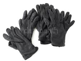 3 pár katonai bőr kesztyű