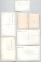 Szováta, Sovata; - 12 db régi fotó képeslap és fotó / 12 pre-1945 photo postcards and photos