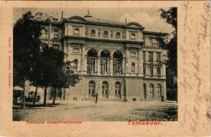 1902 Temesvár, Timisoara; Ferenc József színház. Rachka kiadása / theatre (fl)